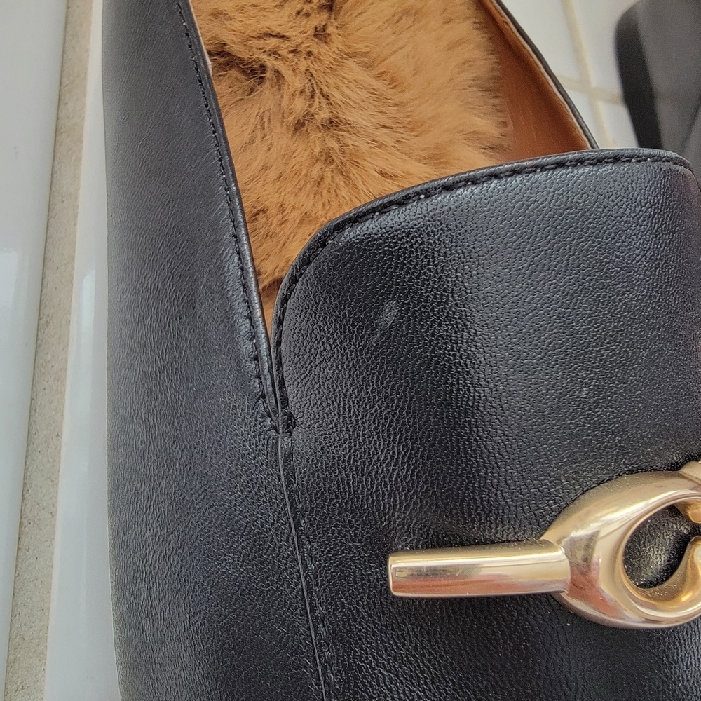 Coach Leather Slip Ons - Picture 11 of 16